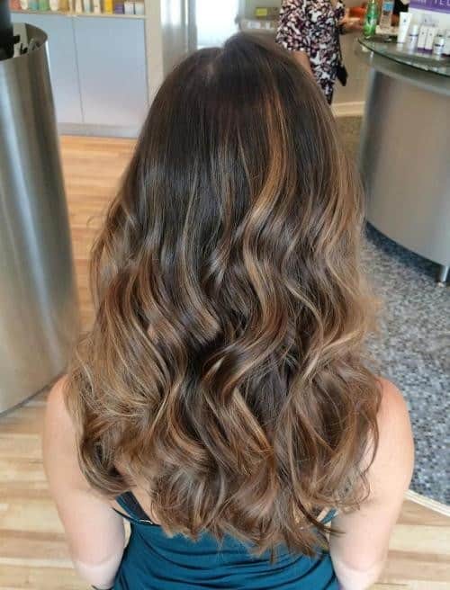 Subtle Brown Balayage