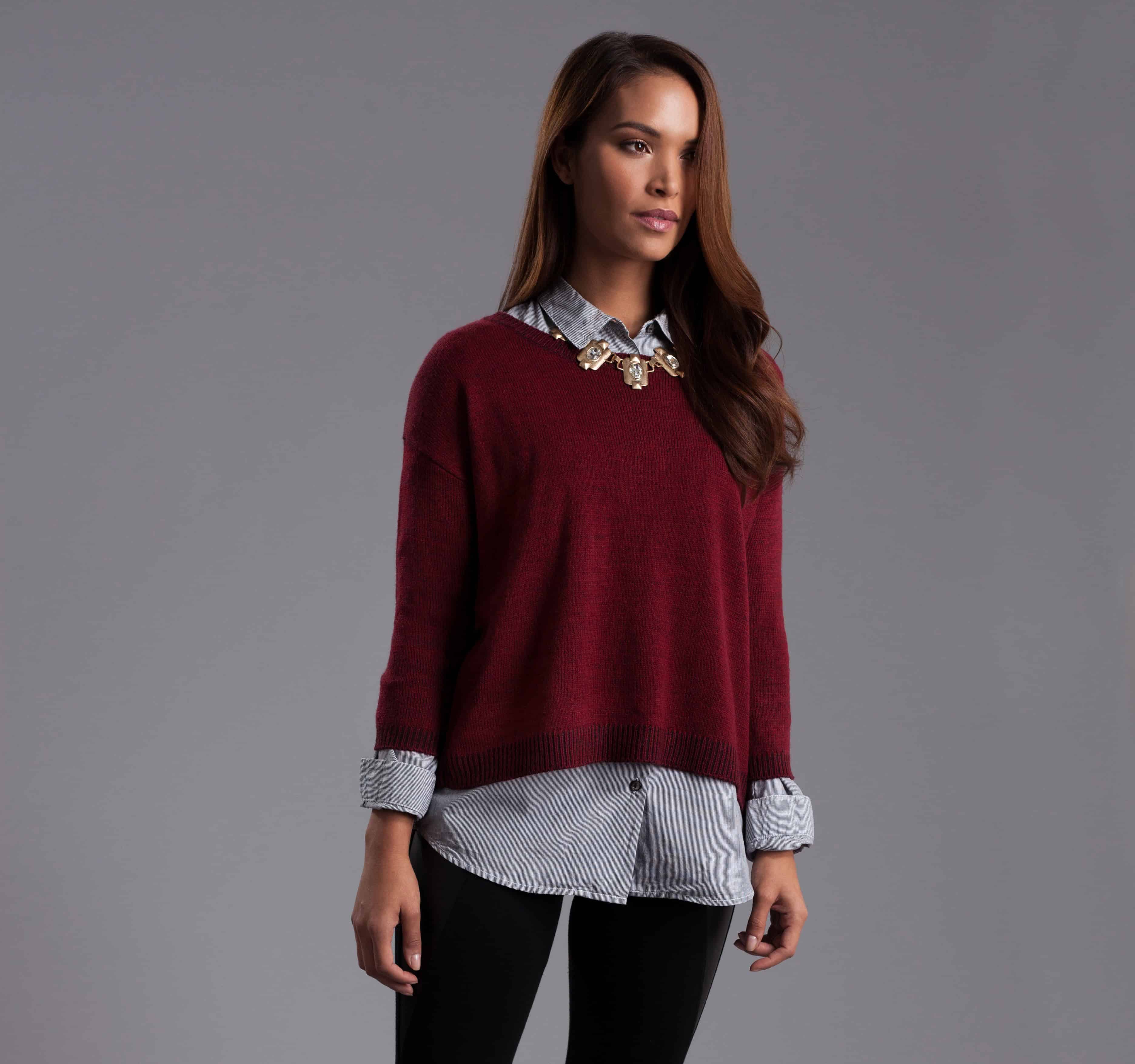 Marsala sweater