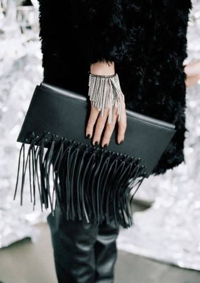 Fringe bracelet