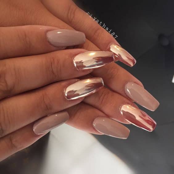 Nude and Pink Chrome