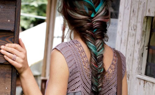 Fishtail with a touch of teal