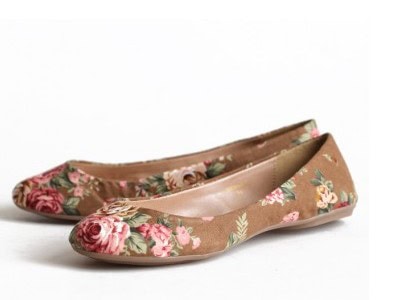 Floral flats