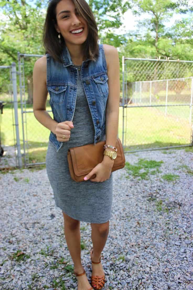 Denim vest