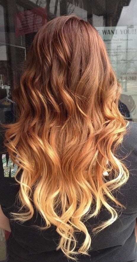 Sun-kissed Ombre Hair