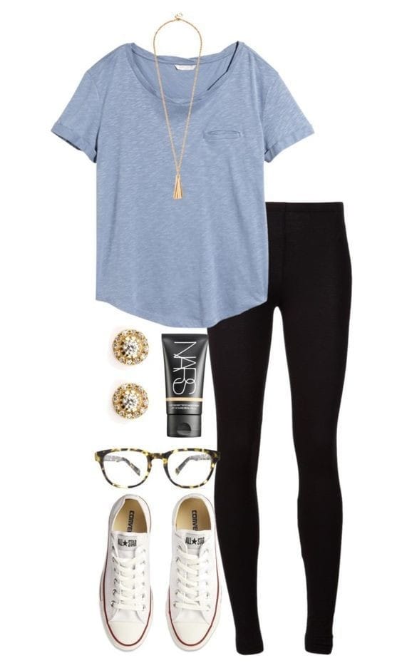 Comfy T-Shirt and Jeans