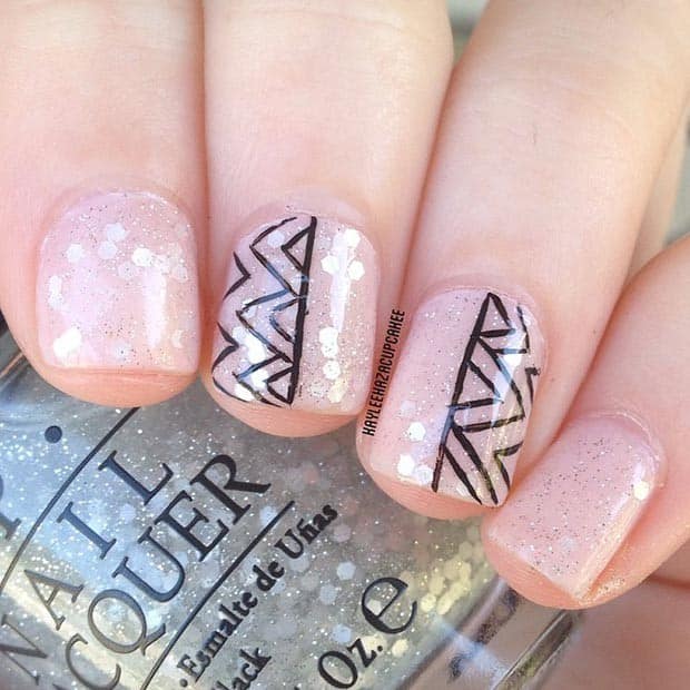 Simple and Cute Nail Design for Short Nails