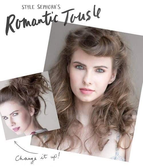 Hair Tutorial: Romantically Tousled Garden Party Hair