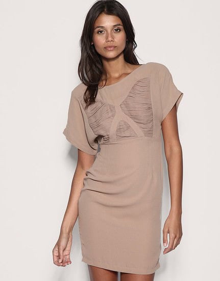 Neutral-colored dress