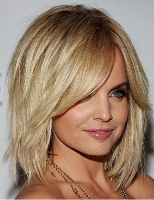 Voluminous Blonde Bob