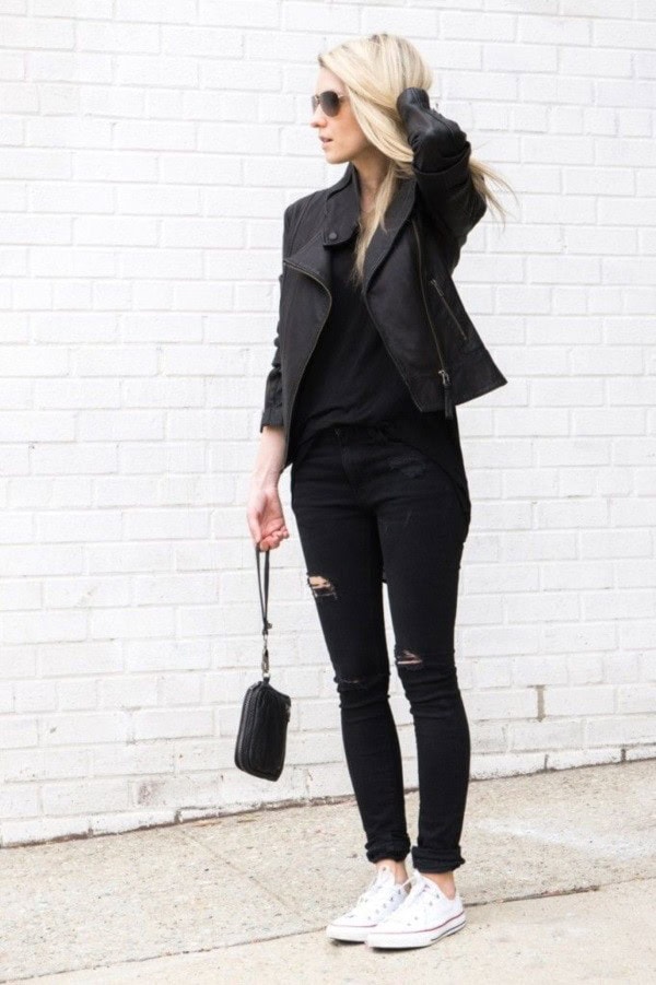 Black from head-to-toe