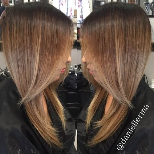 Dark to Light Blonde Ombre