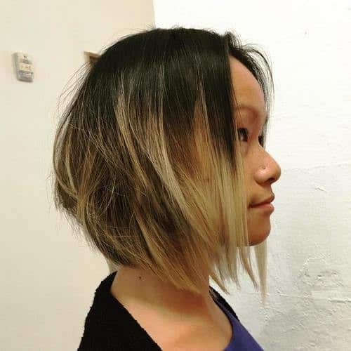 Balayage Graduated Bob