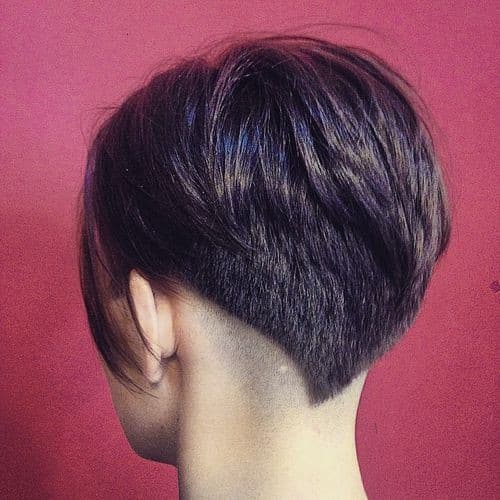 Edgy Undercut Hairstyle for Thick Hair