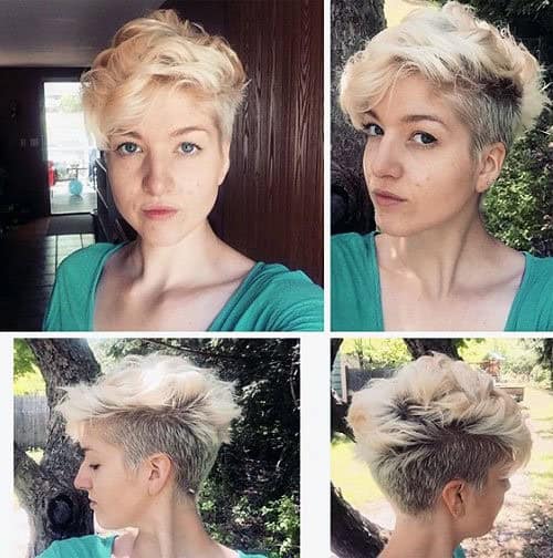 Long Pixie Haircut for Curly Hair