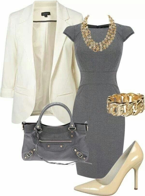 Body Con Grey Dress