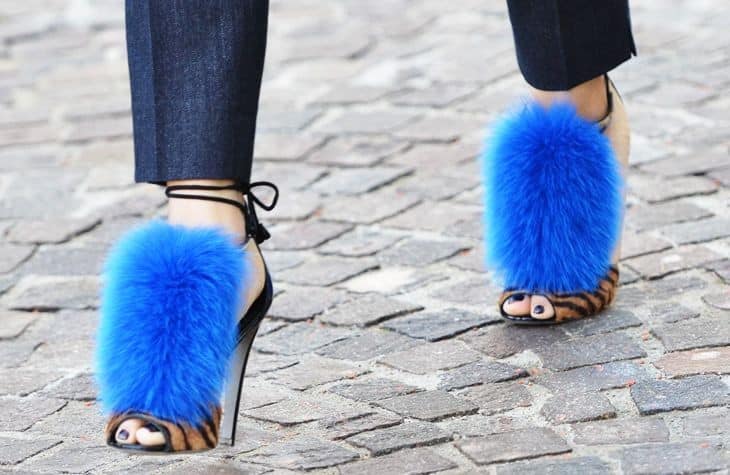 Furry heels