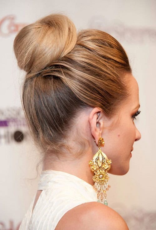 “Ballerina” bun