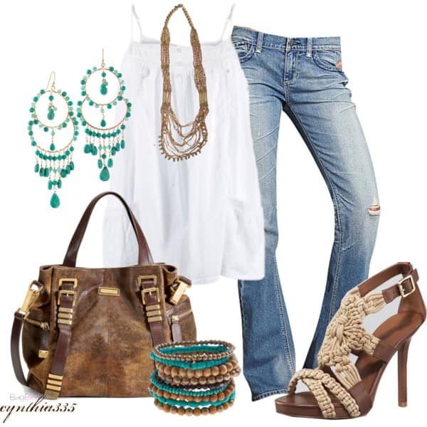 Boho Chic Summer Outfit