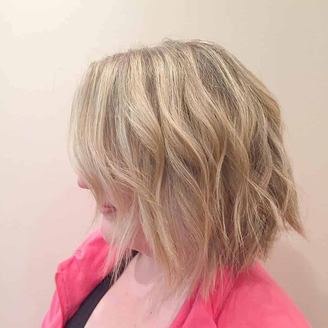 Chin Length Textured Bob Yeg Hair