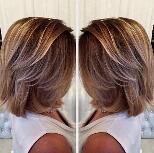 Stunning and Shiny Balayage Blend