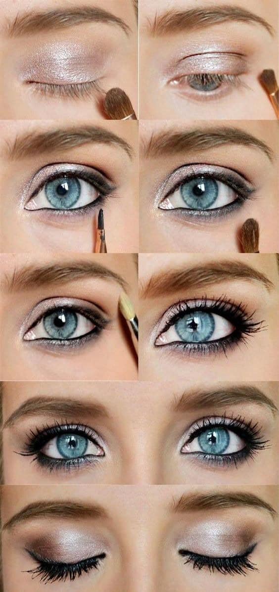 Beautiful Blue Eye Makeup Tutorial