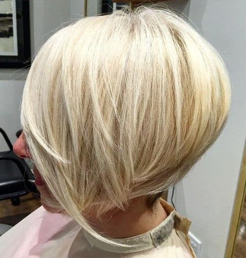 Platinum Blonde Bouncy Bob