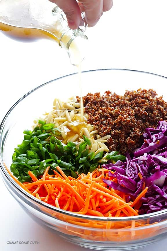 Asian Quinoa Slaw