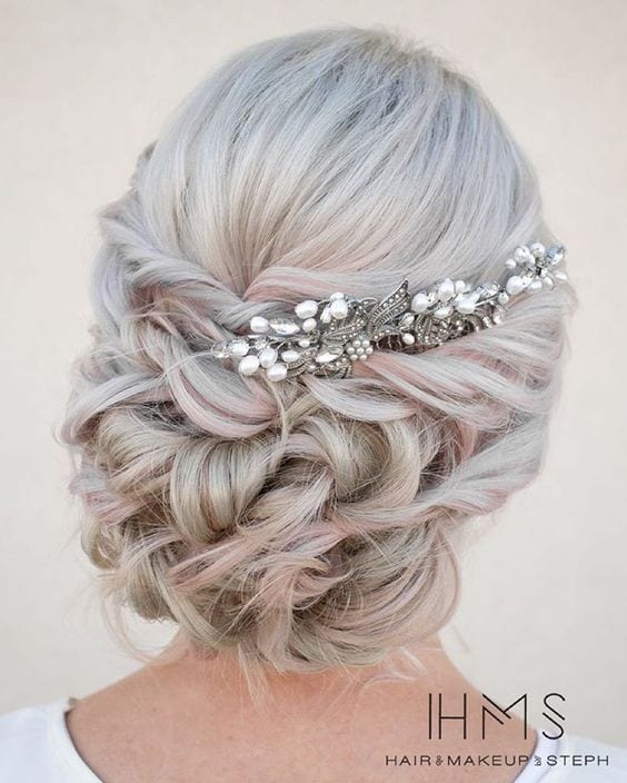 Fascinating Wedding Updo Hairstyle