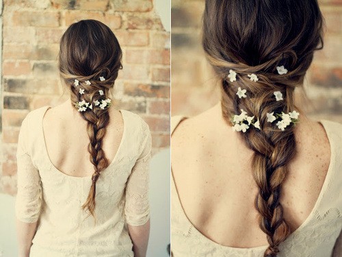 Romantic Braided Prom Hairstyle