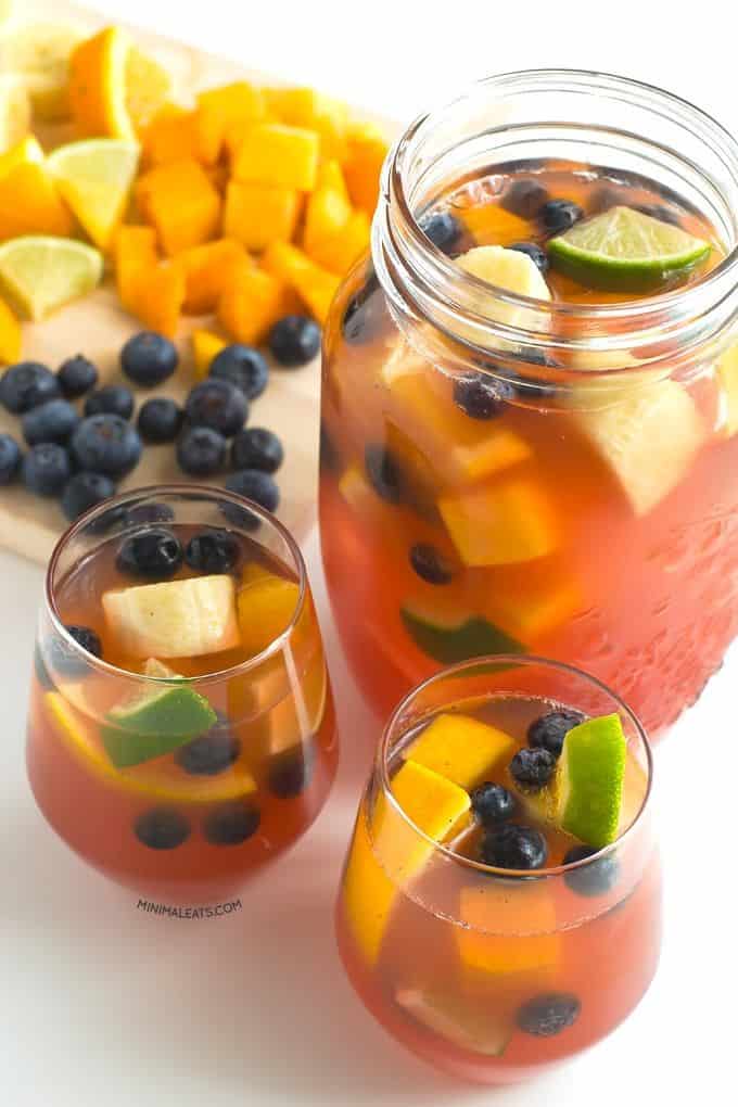 Fresh fruit punch