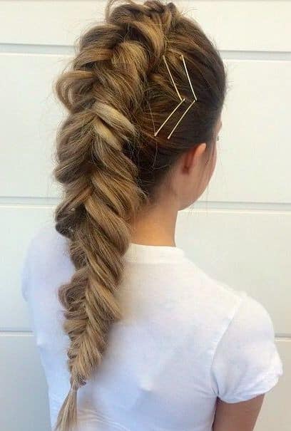 Halo Braid with Flowers