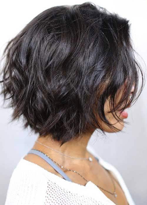 Choppy Short Bob Hairstyle for Women