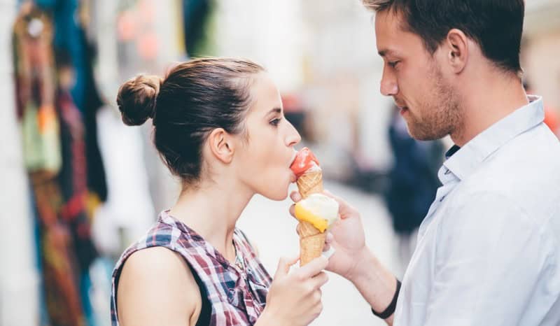 Take an “ice cream stroll”.