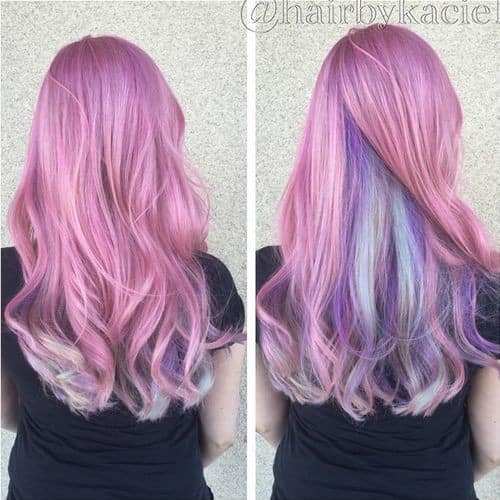 Pastel Rainbow Curls