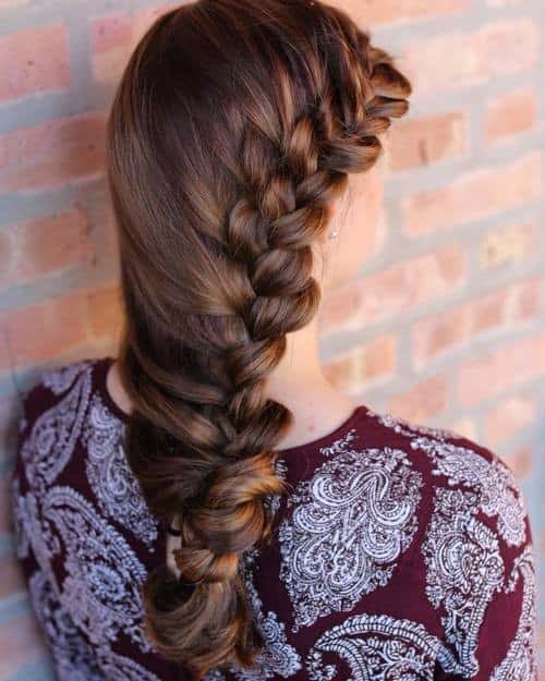 Graduated Side French Braid