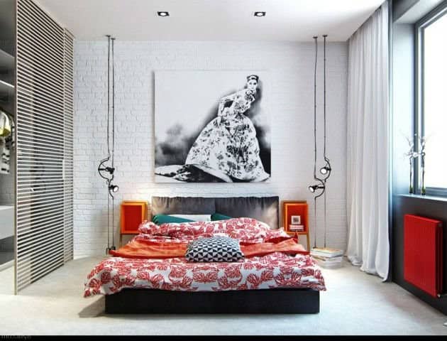 A Stylish Bedroom for Artist Women