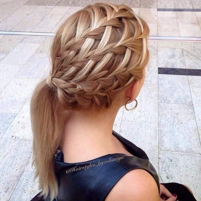 Multi-plait hair