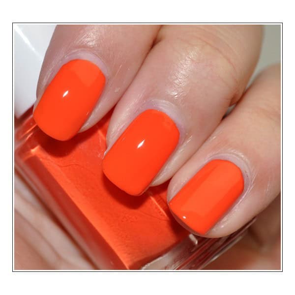 Orange nails