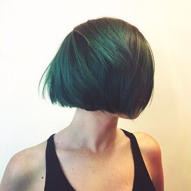 Chin-length bob with long layers