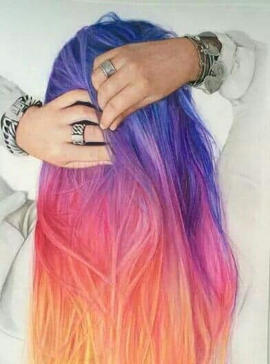 Sunset Ombre