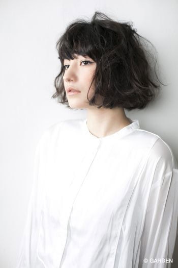 Tousled Medium Bob Hairstyle