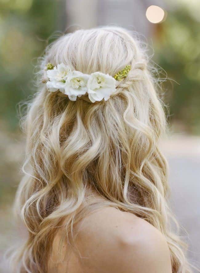 Pretty Bridal Hairstyle