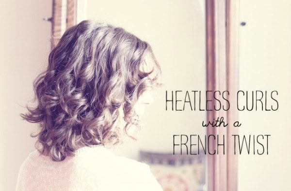 Heat-Free Curls with A Twist