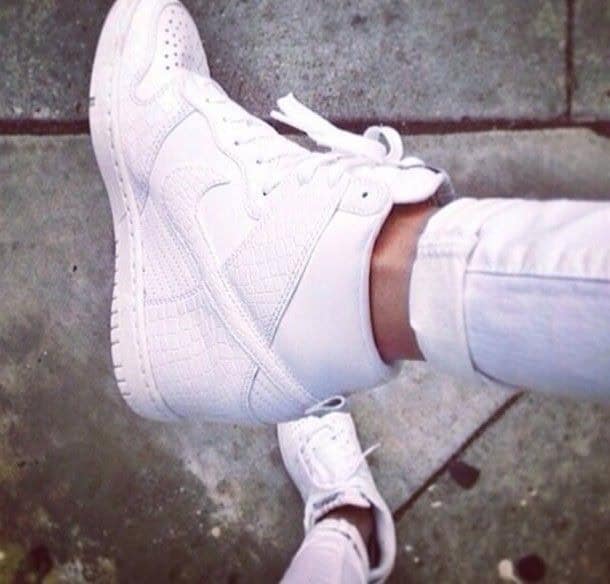 Wedge sneakers