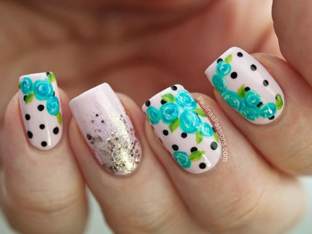 No.2 The Flower Nail Art