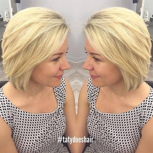 Blonde Bob with Long Layers