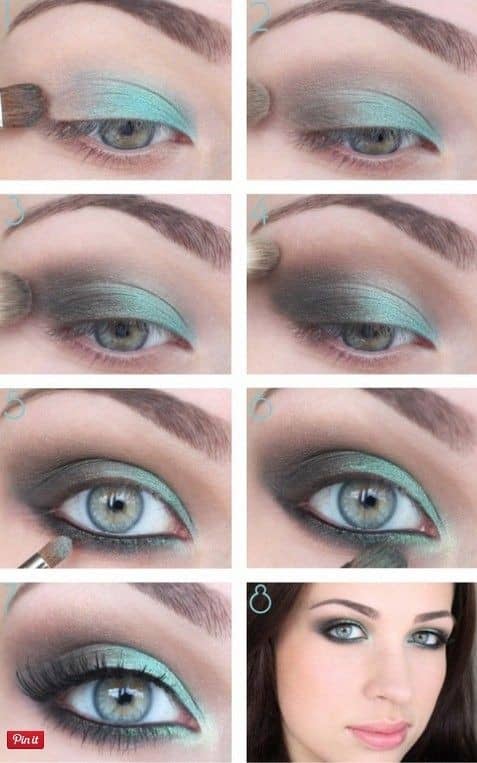 Peacock and Taupe