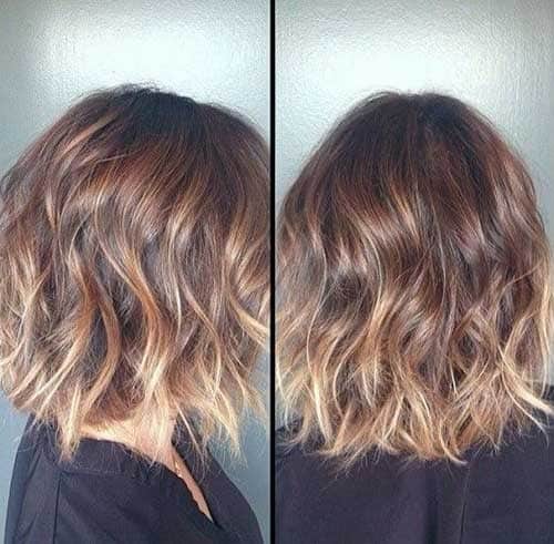 Brown and Blonde Ombre Hair