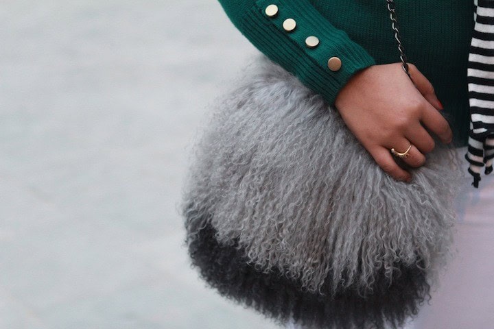 “Furry” purse