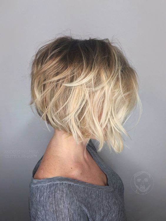 Latest most popular messy bob hairstyles for women